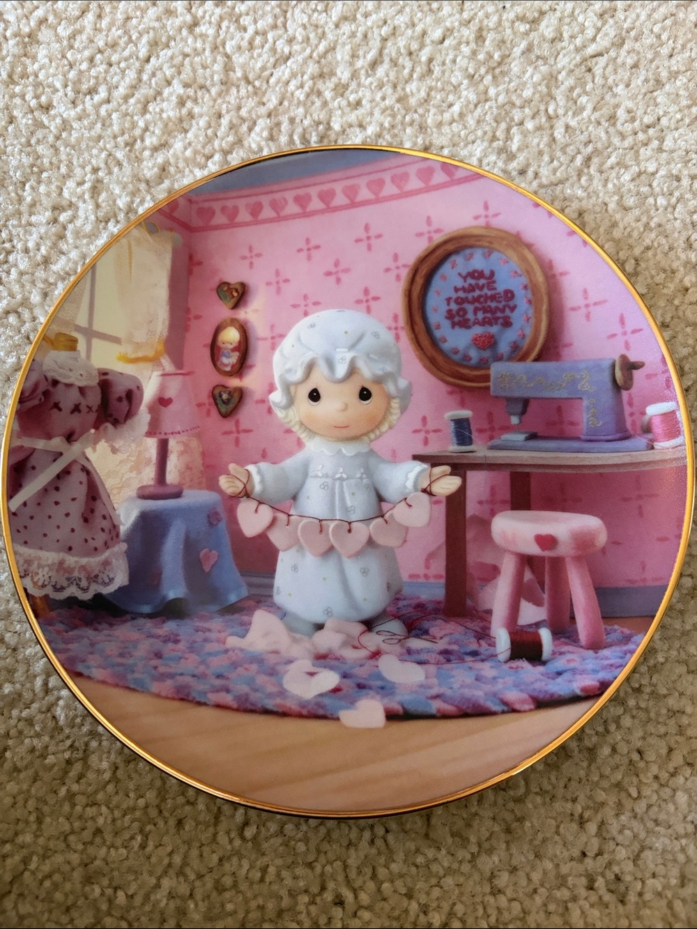 The Hamilton Collection 1994 Precious Moments “You Have Touched So Many Hearts”